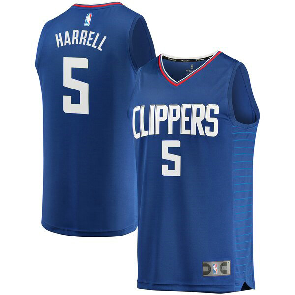 Maillot nba Los Angeles Clippers Icon Edition Homme Montrezl Harrell 5 Bleu